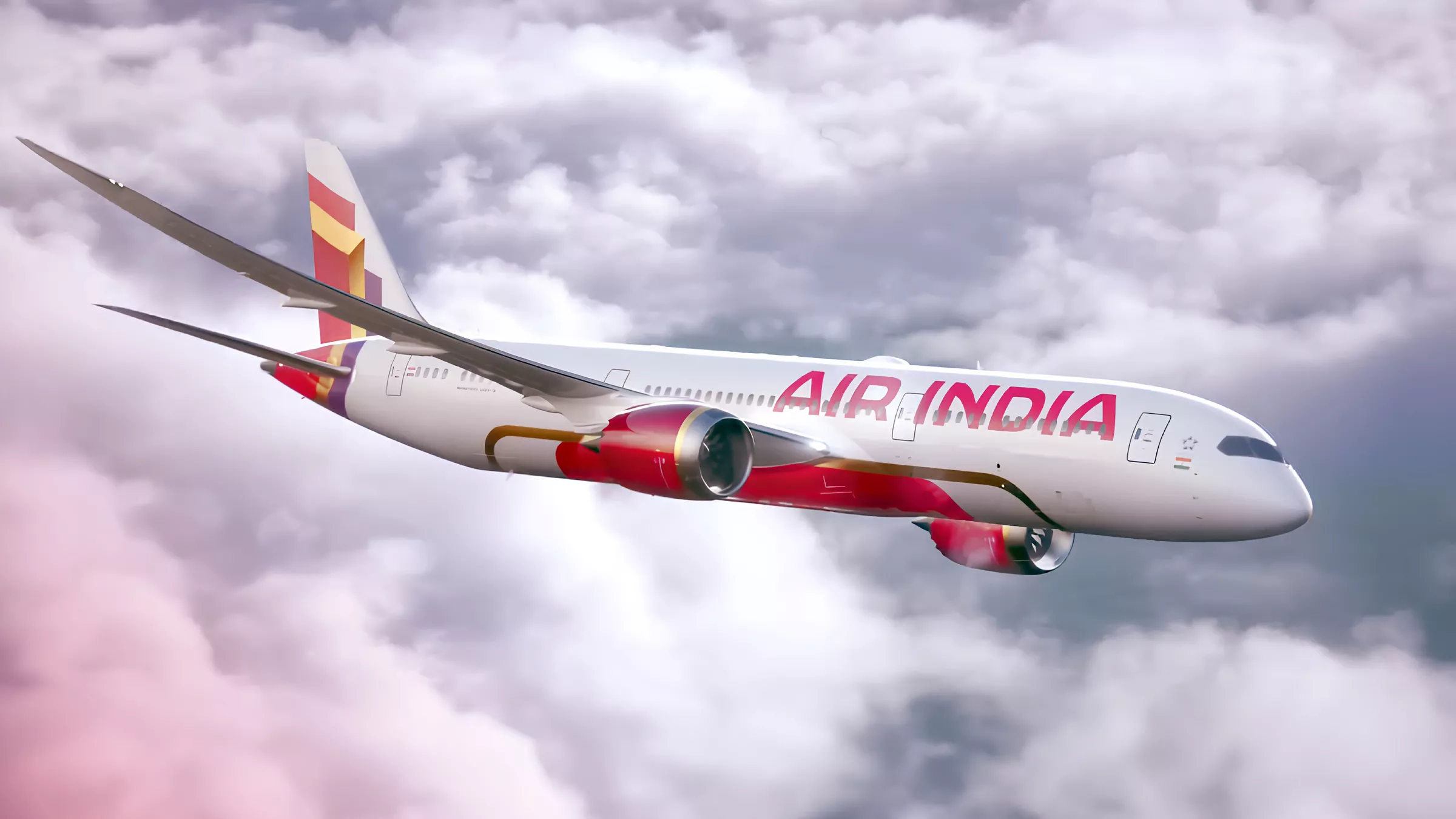 Air India brand extension touchpoint collage